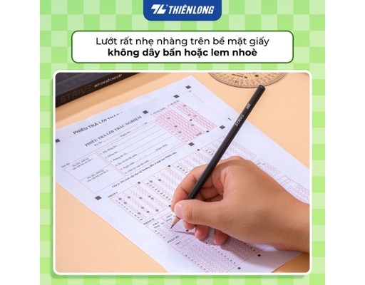 Bút Chì Gỗ Strive HB GP-031 Thiên Long ảnh 5