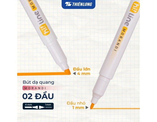 Bút Dạ Quang Morandi HL-024 Màu Xanh Thiên Long ảnh 5