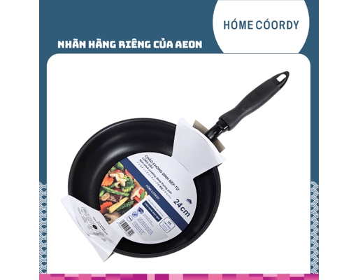 Chảo Chống Dính Bếp Từ Lòng Sâu Màu Nâu 24cm HÓME CÓORDY ảnh 0