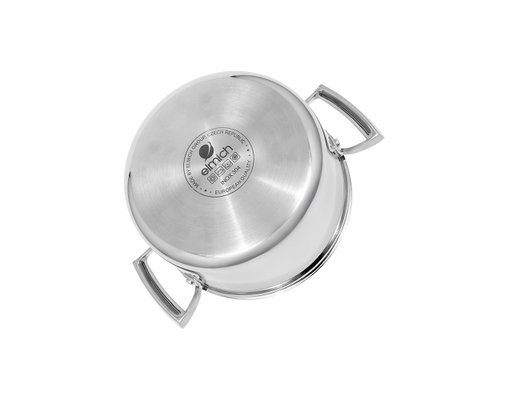 Bộ Nồi Inox Liền Khối EL3100 Size 18,20,24cm Và Quánh 16cm Elmich ảnh 4