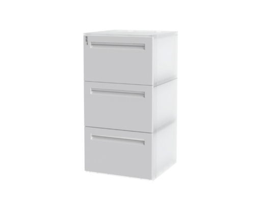 Tủ Homi 3 Ngăn (3 Ngăn Lớn) 36x36x70cm Duy Tân ảnh 0