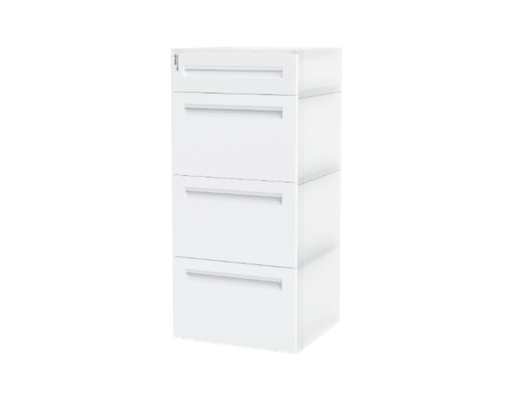 Tủ Homi 4 Ngăn (3 Ngăn Lớn 1 Ngăn Nhỏ) 36x36x80.5cm Duy Tân ảnh 2
