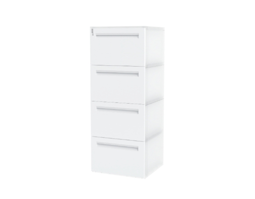 Tủ Homi 4 Ngăn (4 Ngăn Lớn) 36x36x92.5cm Duy Tân ảnh 0