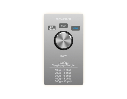 Lò Vi Sóng R-2046FB-BK 20L Sharp ảnh 10