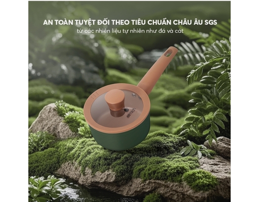 Quánh Chống Dính Ceramic Harmony EL540PT16 Size 16cm Elmich ảnh 8