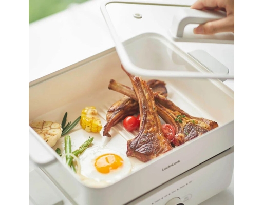 Nồi Lẩu Đa Năng 4.5L EJP154IVY Màu Ngà LocknLock ảnh 5