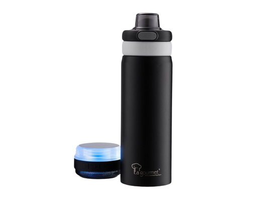 Bình Giữ Nhiệt Có Loa Bluetooth 500ml Màu Đen La Gourmet ảnh 1