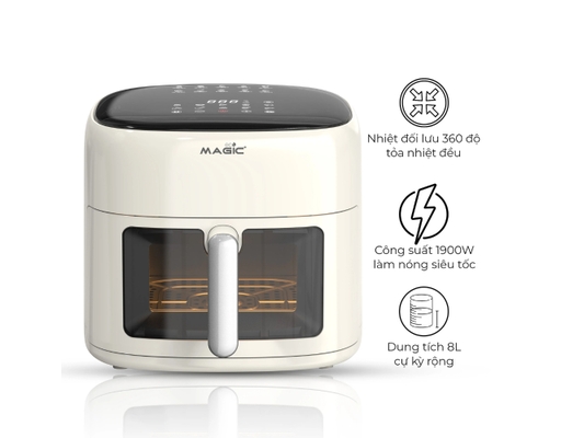 Nồi Chiên Không Dầu ECO AC-164 8L Magic ảnh 1