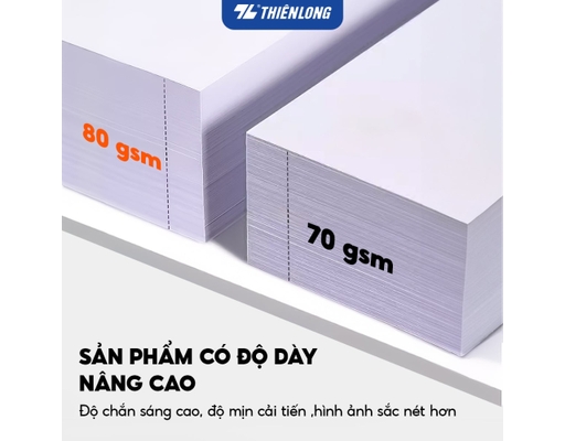 Ream Giấy A4 80gsm IK Copy 500 Tờ Thiên Long ảnh 4