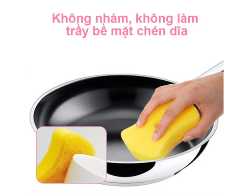Miếng Bọt Biển Rửa Bát Kèm Móc Treo MyJae ảnh 4