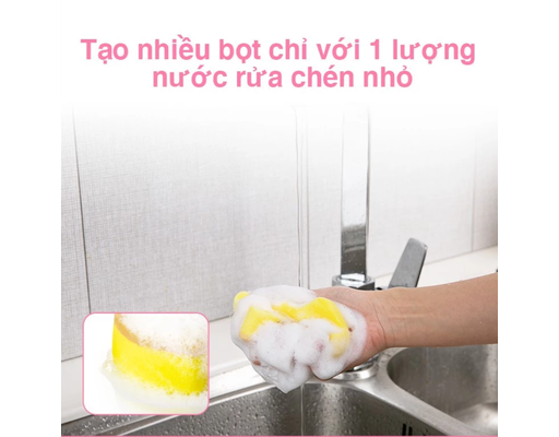 Miếng Bọt Biển Rửa Bát Kèm Móc Treo MyJae ảnh 5