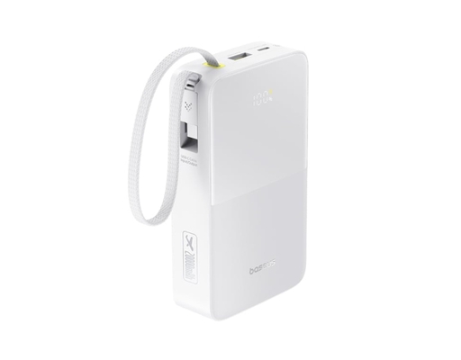 Sạc Dự Phòng Enerfill FC51 Bipow 2 Pro 20.000mAh Màu Trắng Baseus ảnh 0