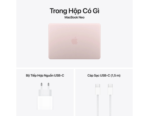 [Đặt Trước] Macbook Neo 13 Inch A18 Pro 6CPU 5GPU 8GB 512GB Touch ID Màu Vàng Citrus Apple ảnh 1