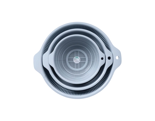 Bộ 3 Thau Rổ Bioplas 20cm+24cm+30cm Biohome ảnh 3