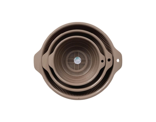 Bộ 3 Thau Rổ Bioplas 20cm+24cm+30cm Biohome ảnh 4