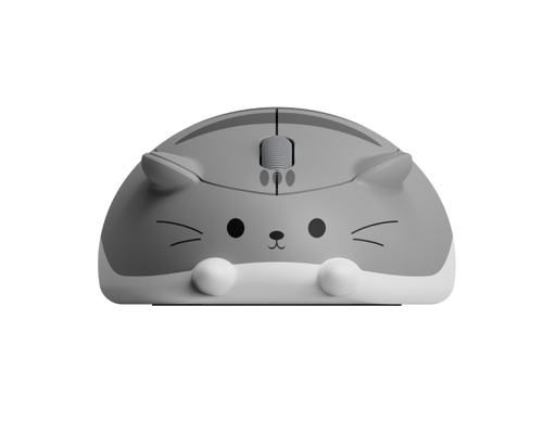 Chuột Không Dây Bluetooth Cat Theme Gray Mimo AKKO ảnh 2