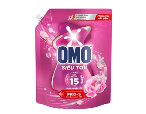 Nước Giặt Siêu Tốc Chăm Sóc Bền Màu Túi 3.5kg OMO ảnh 0