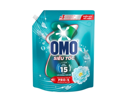 Nước Giặt Siêu Tốc Lưu Hương Tươi Mới Túi 3.5kg OMO ảnh 1