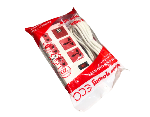 Ổ Cắm ĐQ ECO USB ESK 2WR 5ECO 2A 2500W-2M Điện Quang ảnh 2