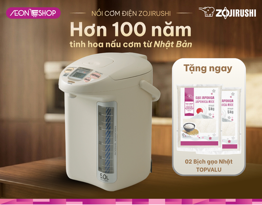 Bình Thủy Điện CD-LCQ50-TK 5L Zojirushi ảnh 0