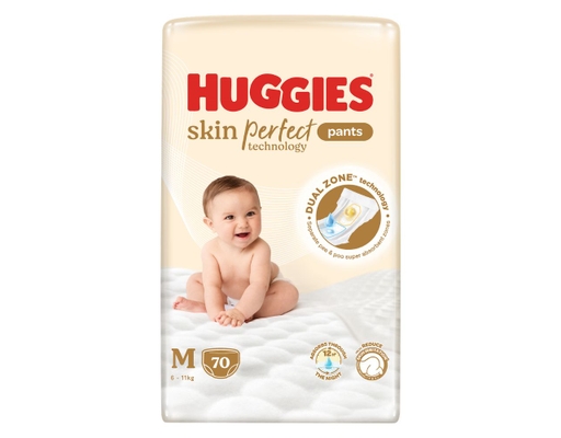 Tã Quần Skin Perfect M70 Cho Bé Từ 6-11kg 70 Miếng Huggies ảnh 0