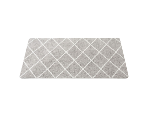 Thảm Trải Sàn Mềm Mại Shaggy 90x180cm Màu Xám HÓME CÓORDY ảnh 1