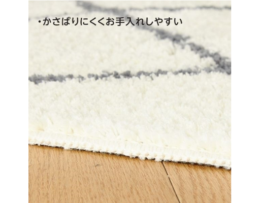 Thảm Trải Sàn Mềm Mại Shaggy 90x180cm Màu Xám HÓME CÓORDY ảnh 3