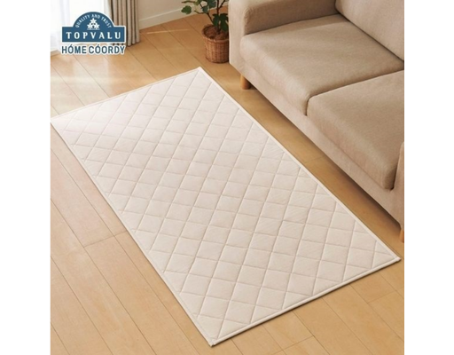 Thảm Trải Sàn Chần Bông 90x180cm Màu Be HÓME CÓORDY ảnh 1