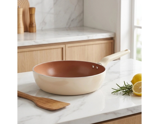 Chảo Chống Dính Ceramic Daily Mocha EL5989MC24 24cm Elmich ảnh 6