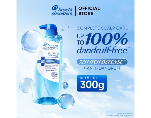 Dầu Gội Giảm Ngứa Da Đầu Và Làm Sạch Gàu Vượt Trội 300g Head & Shoulders ảnh 2