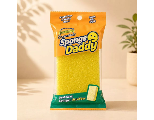 Miếng Chùi Rửa Sponge Daddy Essentials Scrub Daddy ảnh 1