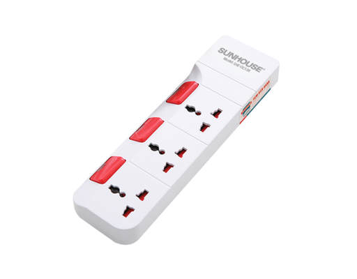 Ổ Cắm Điện SHE-OC1-3R Sunhouse ảnh 0