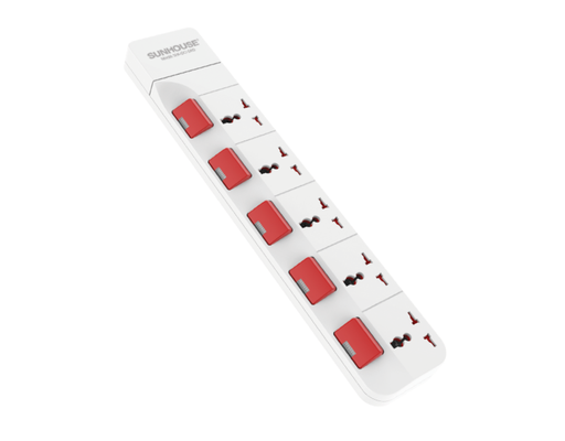 Ổ Cắm Điện SHE-OC1-5RD Sunhouse ảnh 0
