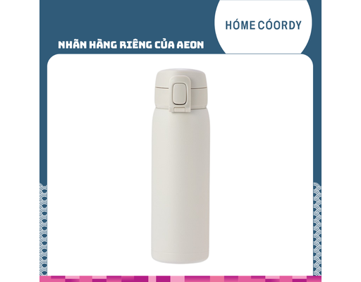 Bình Giữ Nhiệt Mở Nắp 1 Tay 500ml DA25 Màu Xám Be HÓME CÓORDY ảnh 0