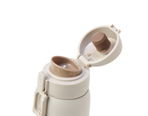 Bình Giữ Nhiệt Mở Nắp 1 Tay 500ml DA25 Màu Xám Be HÓME CÓORDY ảnh 7