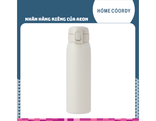 Bình Giữ Nhiệt Mở Nắp 1 Tay 650ml DA25 Màu Xám Be HÓME CÓORDY ảnh 1