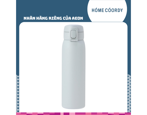 Bình Giữ Nhiệt Mở Nắp 1 Tay 650ml DA25 Màu Xám HÓME CÓORDY ảnh 1