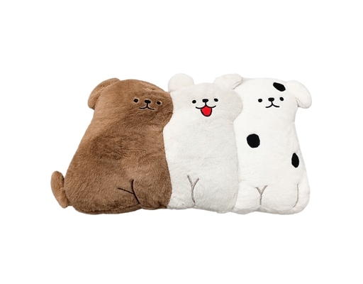 Gối Tựa Hình Thú 55x32x7cm Bộ Ba Cún Dễ Thương HOMIKO ảnh 0