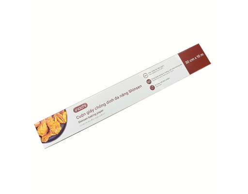 Cuộn Giấy Chống Dính Đa Năng Shinsen Màu Nâu 30cmx10m Inochi ảnh 0