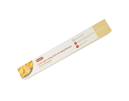 Cuộn Giấy Chống Dính Đa Năng Shinsen Màu Nâu 30cmx5m Inochi ảnh 0