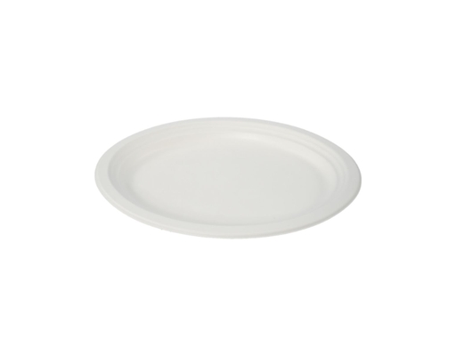Đĩa Tròn Bã Mía Mori 17.5cm Lốc 10 Cái Inochi ảnh 1