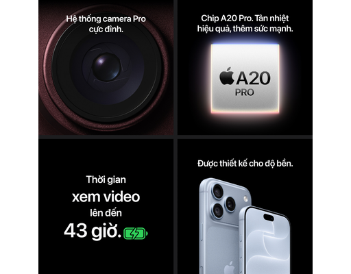 [Đặt Trước] Điện Thoại Di Động iPhone 18 Pro Max 256GB Màu Đỏ Burgundy Apple ảnh 9