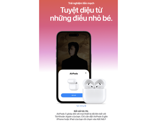 Tai Nghe AirPods 5 Sạc Có Dây MKFW4ZP/A Apple ảnh 12