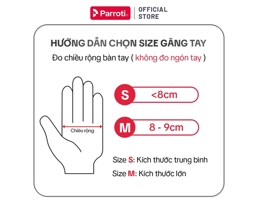Găng Tay Cao Su Lót Nhung Có Móc Treo Size S Parroti ảnh 9