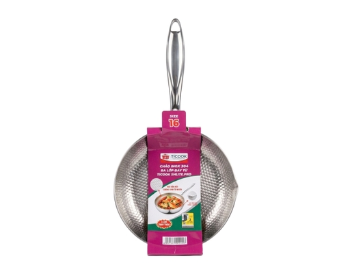 Chảo Inox 304 Ba Lớp Đáy Từ SH Lite Pro 16cm Ticook ảnh 0