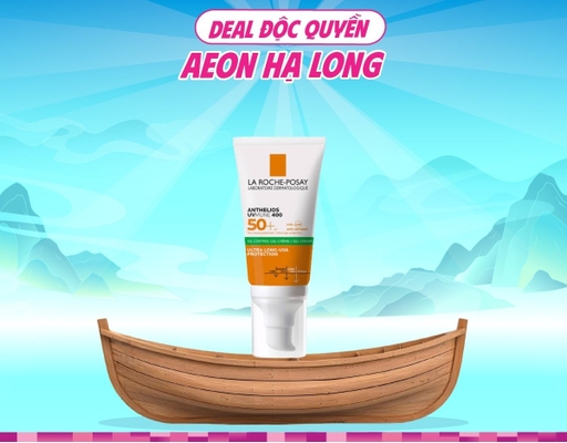 Kem Chống Nắng Nâng Tone Kiềm Dầu Cho Da Mụn Anthelios XL SPF50+ PA++++ 50ml La Roche-Posay ảnh 0