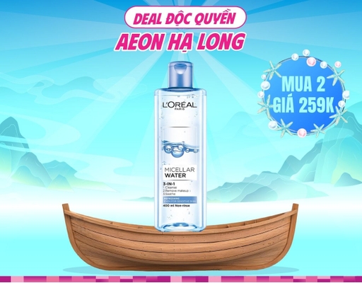 Nước Tẩy Trang Tươi Mát Cho Da Dầu 400ml L'Oreal ảnh 0