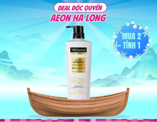 Dầu Xả Keratin Smooth Vào Nếp Suôn Mượt 480g TRESemmé ảnh 0