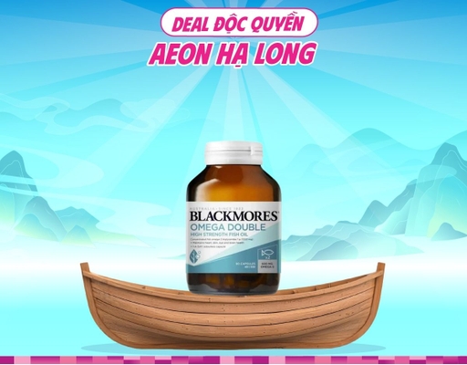 Thực Phẩm Bảo Vệ Sức Khỏe Viên Uống Bổ Sung Omega Dầu Cá Omega Double High Strength Fish Oil 90 Viên BLACKMORES ảnh 0