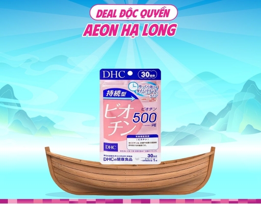 Thực Phẩm Bảo Vệ Sức Khỏe Viên Uống Biotin Ngăn Rụng Tóc 30 Ngày 30 Viên DHC ảnh 0